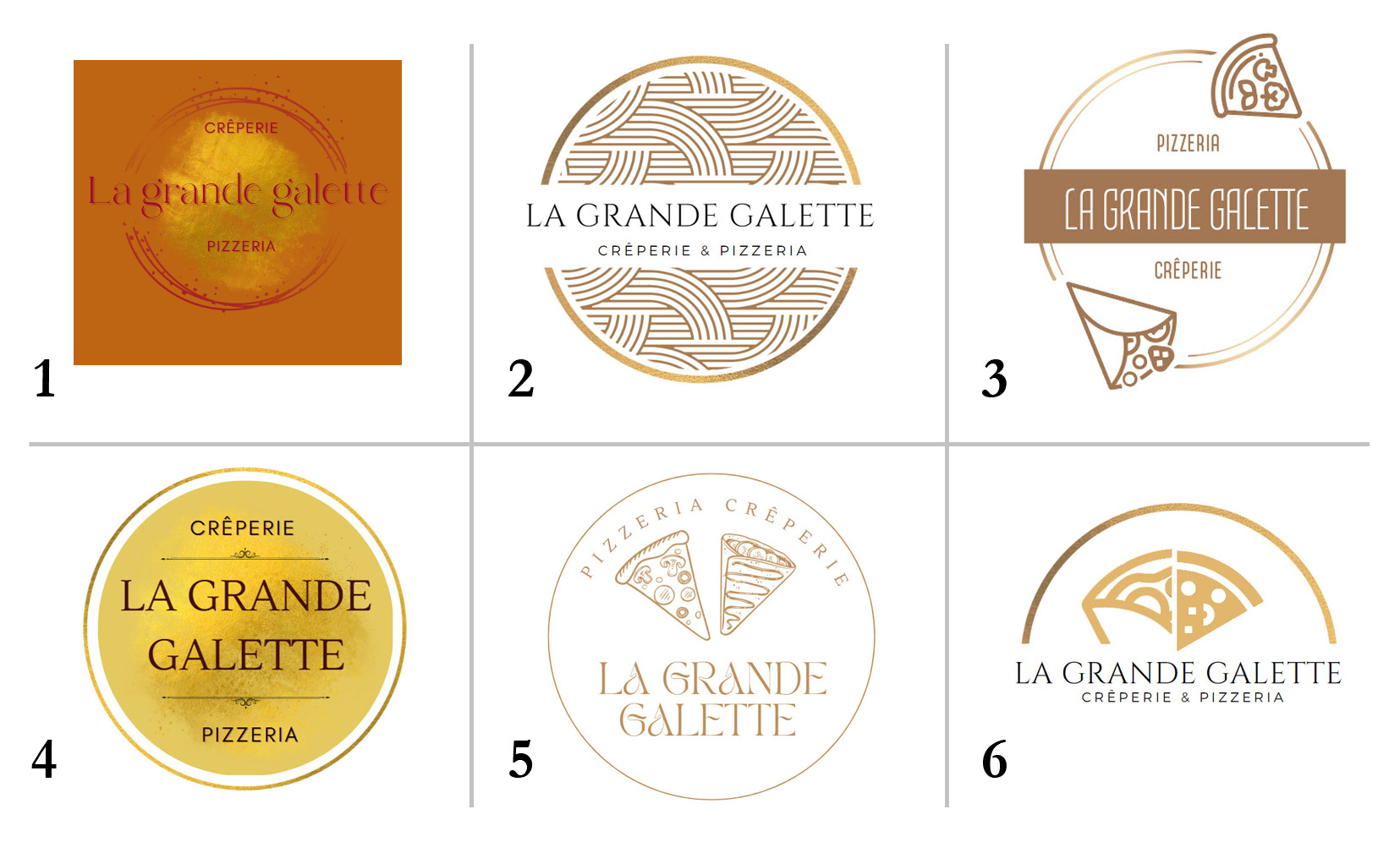 proposition de logo la grande galette